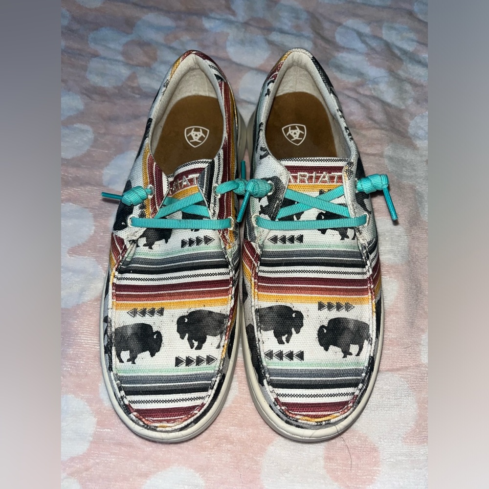 Buffalo Print Ariat Hilo